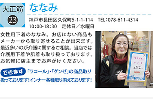 大正筋商店街ななみ